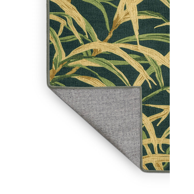 Washable Sugar Cane Hawaiian Area Rug, Rectangle 8' x 12'