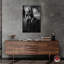 «Business Doberman», impression d'art en noir et blanc pour hommes par Notoriart-102550783-102550788