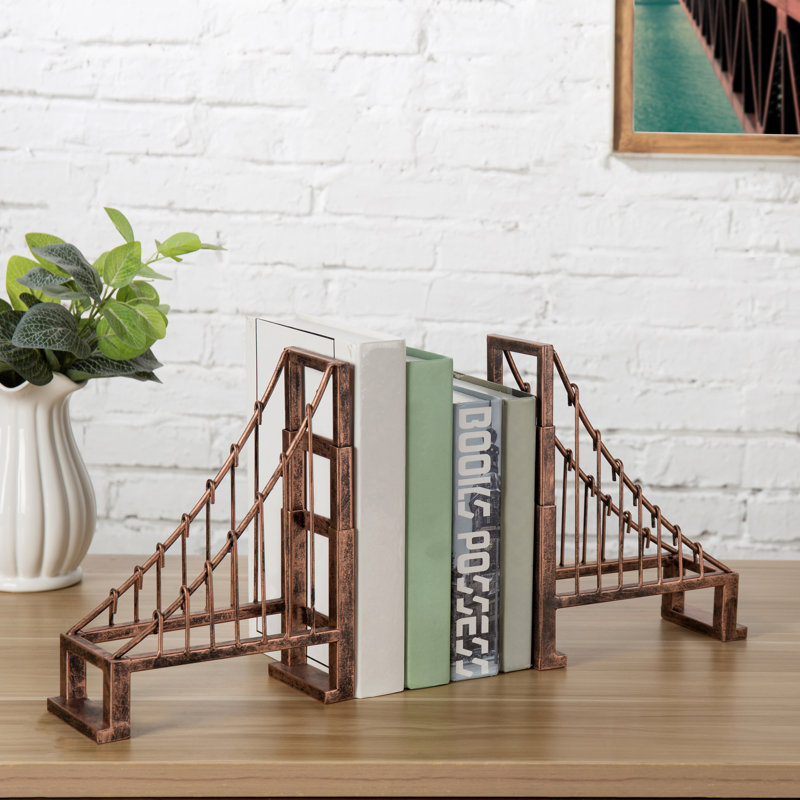 Metal Bookends