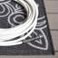 Tapis d'intérieur / extérieur floral Jie Performance-187639789