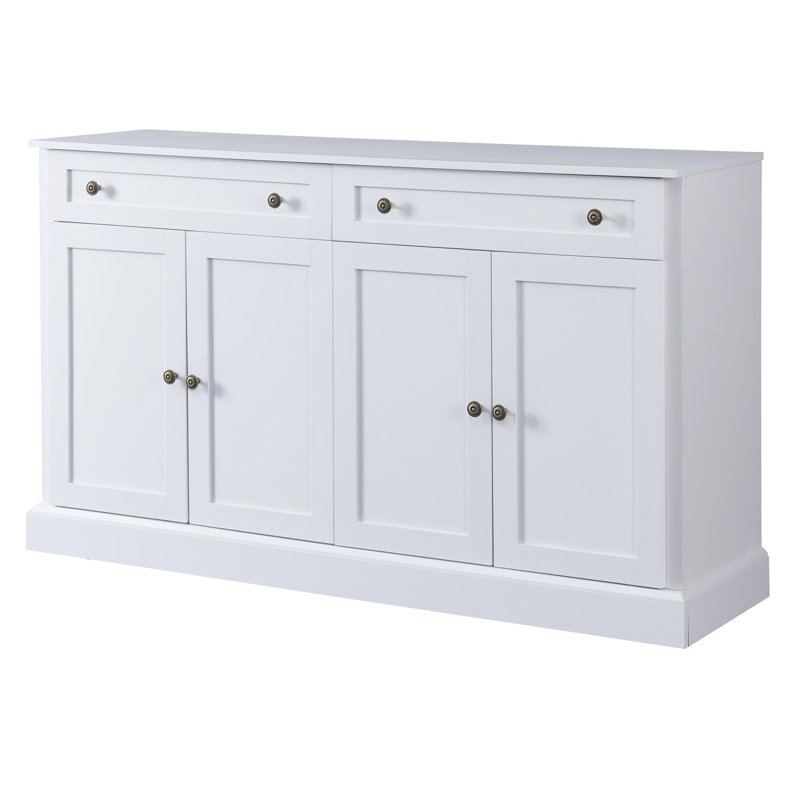 Armoires 4 portes de style campagnard, Blanc