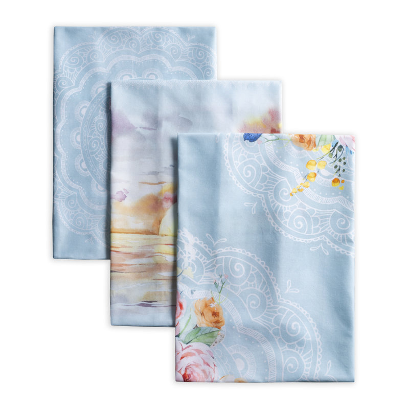 Ensemble de 3 serviettes à thé Ibiza