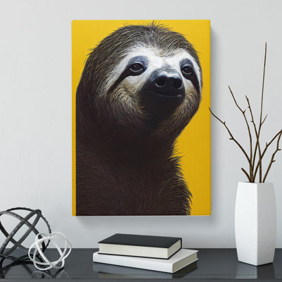 Sloth Portrait - Wall Art