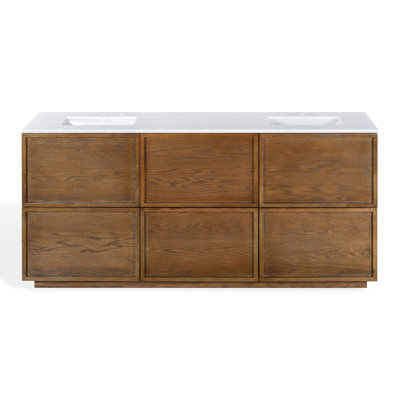 Meuble-lavabo double 72 po Zeus
