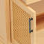 36" Rattan Bathroom Vanity with Ceramic Sink-117545798