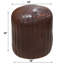 Pouf en cuir de chèvre massif fait à la main (rembourrage en coton recyclé)-818139137-818139161-818139138