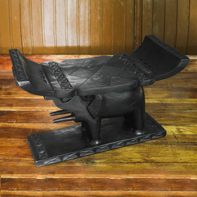 Solid Wood Accent Stool
