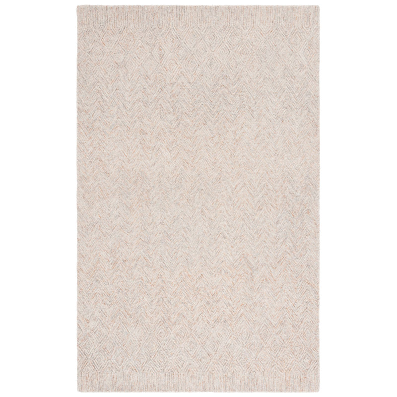 Cappellucci Pine Hand Tufted Wool & Cotton Abstract Rug, Runner 2'3" x 8'