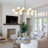 16 - Light Dimmable Bubble Glass Sputnik Modern Linear Chandelier-1204386941-1204386818