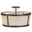 Heiki 3 - Light Semi Flush Mount