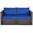 Ariyel Wicker Outdoor Lounge Chair-1974232508