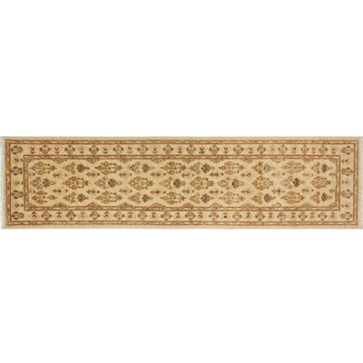 Acree One-of-a-Kind 2' X 10' Runner Wool Area Rug in Ivory