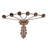 Almonte Steel Candle Wall Light