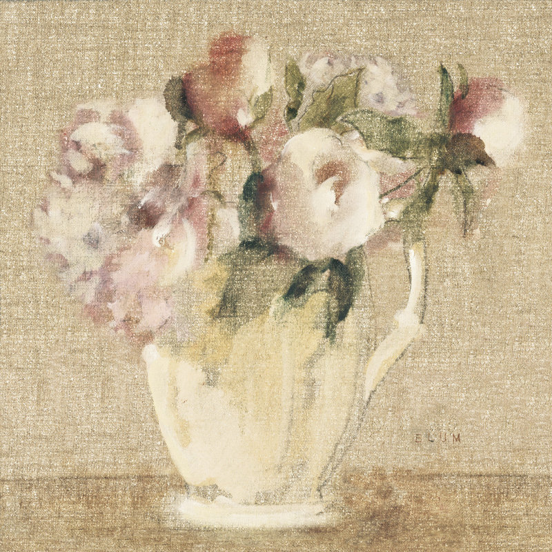 " Cottage Bouquet III No Border " by Cheri Blum, 30" H x 30" W