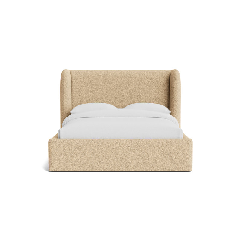 Niles 48 Floating Rail Bed, King, Berber - Dune