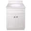Meuble-lavabo de 25 po avec plateau Brookings, prêt à assembler, blanc Sherwin Williams - Design House, 584888-947012114-947014658-947014657