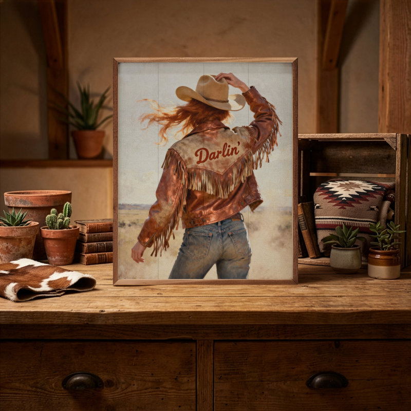 Western Women Darlin', H 40 po x l 32 po