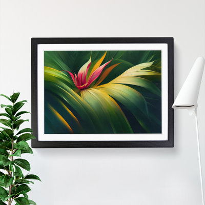 Unreal Tropical Flowers - Framed Print