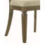 Fabric & Weathered Side Chair