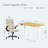 Standing & Height-Adjustable Desks Office Set With Executive Chair-1501716472