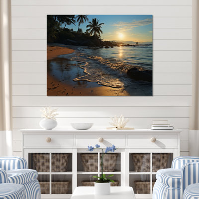 «Alnita Beach Tropical Escape II», reproduction sur toile