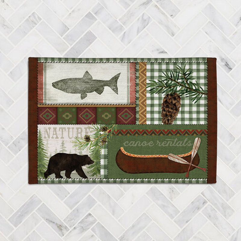Portage Trail Chenille Indoor Rug, Rectangle 5' x 7'