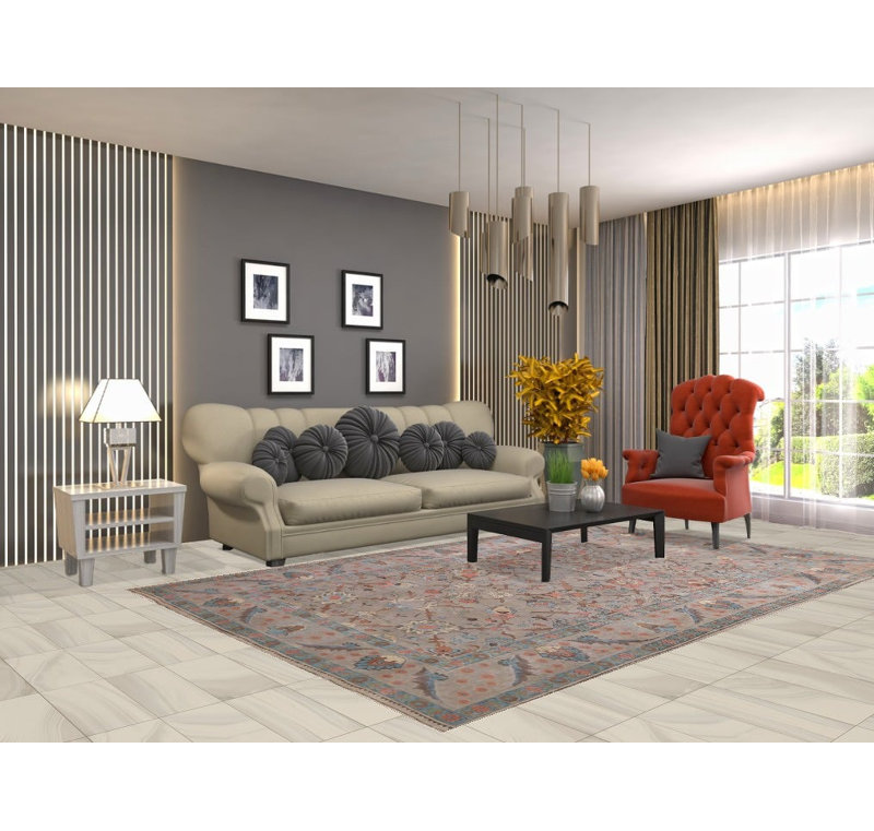 Tapis traditionnel rétro 6 x 10