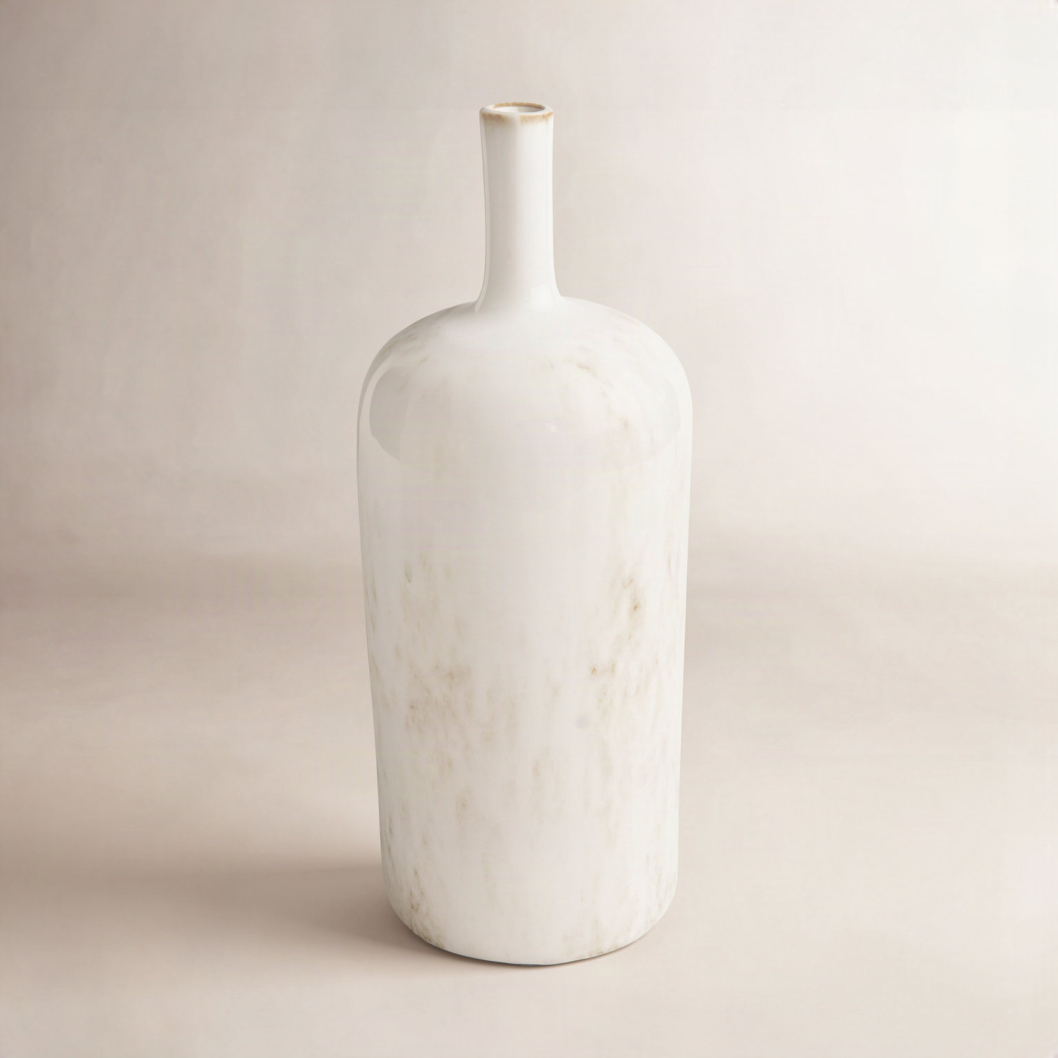 Quintana Stoneware Table Vase, 12.5" H x 4.75" W x 4.75" D