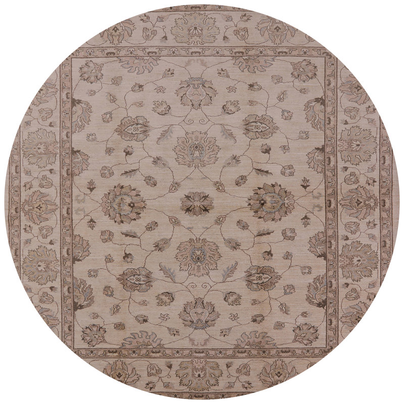 Tapis brun Cheatwood, Rond 6 pi