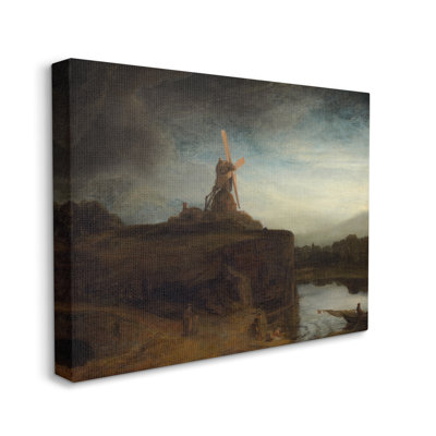 " The Mill " by One1000paintings Painting Print