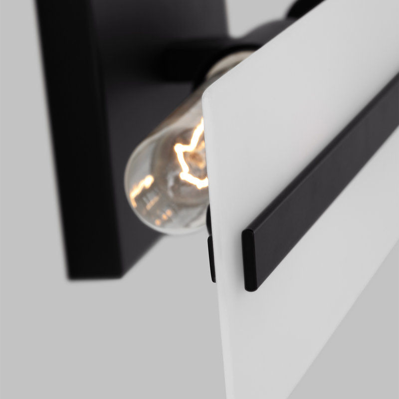 Vanity Light, Midnight Black, 2, 7"H x 24"W x 4.88"D