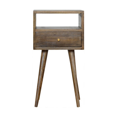 Table de chevet pour chambre à coucher Table de chevet moderne Table de chevet en bois massif