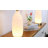 26" Coastal Art Glass Table Lamps with Night Light, USB & Type-C Charging Ports, Touch Control, LED Bulbs Included-124582015