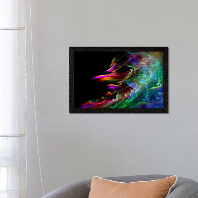 Fire Waive - Print on Canvas