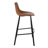 Franky Upholstered Counter Stool with Metal Frame-50455240-92634548