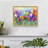 Floral Series-C -Framed Print - Restickable