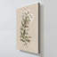 "White Floral Stem I" par Carol Robinson, reproduction sur toile