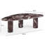 Grande table basse rouge Colet Levanto