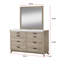 Commode de rangement rustique