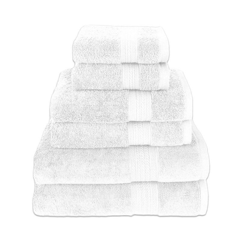 Ensemble de luxe 6 pièces Dulcia, Blanc
