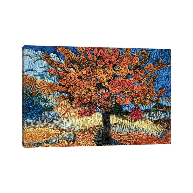 Van Gogh's Mulberry Tree by Alisa Lariushkina - Gallery-Wrapped Canvas Giclée on Canvas, Does Not Apply, Wrapped Canvas