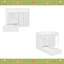 Lit superposé simple avec tiroirs, garde-robe, tablettes de rangement et lit hydraulique-459437307