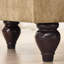 Canapé modulaire en chenille de café à 3 places avec accoudoirs évasés Soft And Smooth-738627800