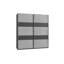Galahad 2 Door Wardrobe-49891670-49891673