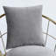 Chaise de bar en velours Peacock Blue