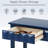 Entryway Table, Console Table with 3 Storage Drawers