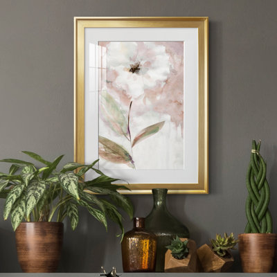 Summer Bloom I - Peinture sur toile encadrée