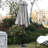 14.8 Ft Khaki Garden Umbrella Double Sided - Rust- Frame For Outdoor Patio Sunshade Support Structure-1832005775