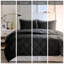Ensemble d'édredon en duvet synthétique réversible 3M Scotchgard