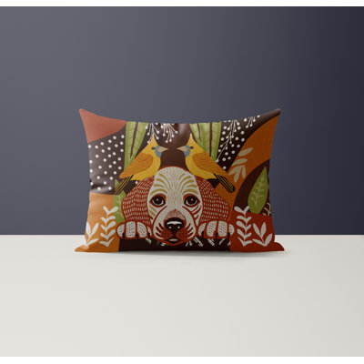 Lanie Microsuede Rectangular Pillow